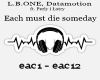LB ONE - Each must die