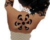 Back Tattoo Flower/Heart