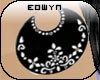 *E* dark delight earring