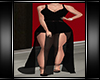 Kiera Dress Slit Black