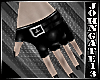 PvC Belted Dark Gloves