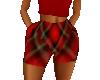 red plaid shorts bmxxl