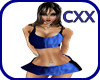 (CXX) Blue  mini fit