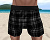 Gray PJ Shorts Plaid (M)