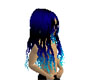Blue Hair With Aqua Tips