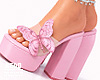 Butterfly heels