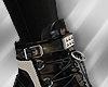 ⓨWhite/Black Boots