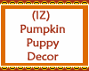 Pumpkin Puppy Decor