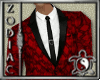 Argyle Red Suit w/Tie