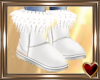 White Fur Boots V2