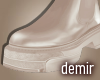 [D] Cute beige boots