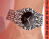 silver claw watch !