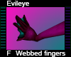 Evileye Webed Fingers F