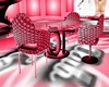 hot pink table set