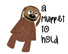 Rowlf Muppet toy 2 hold