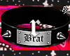 Brat Spiked Collar