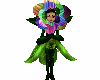 Ranbow flower costume