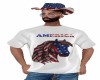 STARS & STRIPES HORSE T