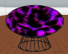 Purple N Black Chair