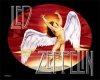 Zepplin Poster Sticker