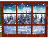 Winter Window Scene 2