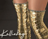 Gold party Boots