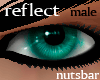 (n) reflect green eyes