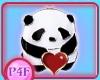 P4F Panda Love Necklace
