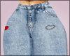 Heart Jeans Baggy