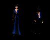Z Blue/Blk Gothic Gown