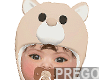 👶Hazel Fluffy Bear