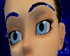 Blue Dive Shiny Eyebrows