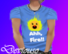 Ahh Fire Kids Shirt