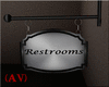 (AV) Restroom Sign