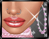 Pink Diamond Hoops