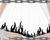 black flames w/ fishnet