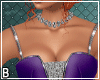 Purple Diamond Feather