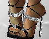 SL Lux Strappy Heels Blk
