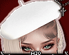 French Beret White