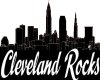 Cleveland rocks sticker
