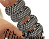 !M! silver bracelets