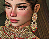 Q! Bridal Red Earrings