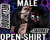 Angel/ Devil Open Shirt