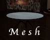 {K Mesh Glass top table