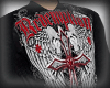 shirt black gotic y2k