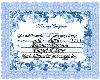 Mari & Gee's Certificate
