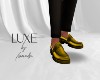 LUXE Mens Shoe Gold