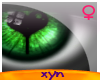 !x! Green love eyes