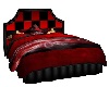 Dark Red Cuddle Bed