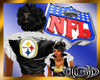 Ladies NFL Steelers Hood